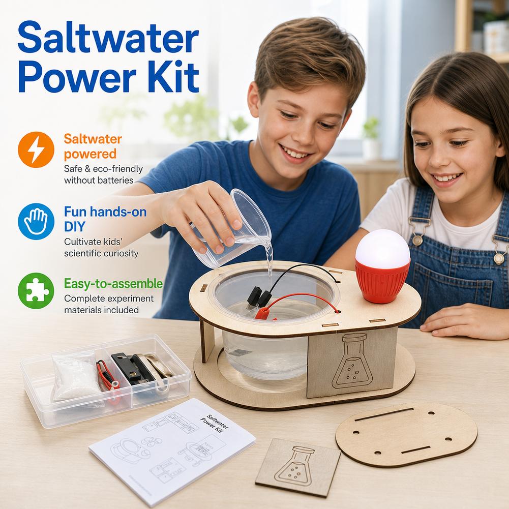 DIY Salzwasser-Stromerzeugungs – Science Kit Bewertung und Preis