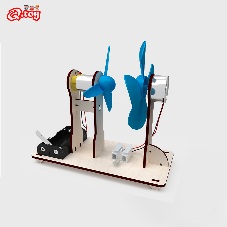 DIY windbetriebenes Generatorm – Science Project Kit Bewertung und Preis