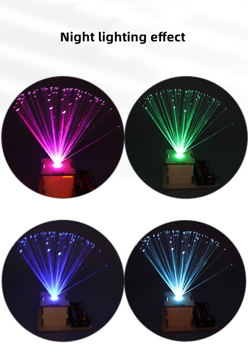 DIY Farbe Fiber Optic Licht ST – Science Project Kit Bewertung und Preis